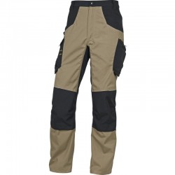 Spodnie robocze zimowe  Delta plus M5PAN kolor:  beżowo-czarny, szaro-czarny