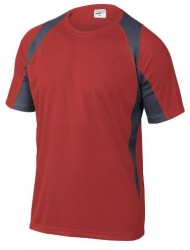 Koszulka Delta plus BALI kolor  Czerwono-szary