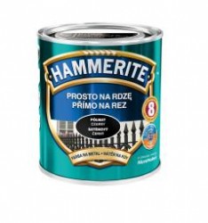  Hammerite Prosto Na Rdzę -Czarny  efekt półmatowy 0,7l 