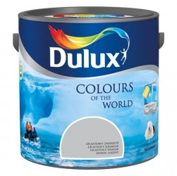 Farba do ścian i sufitów Dulux Kolory Świata- Grafitowy zmierzch 5L