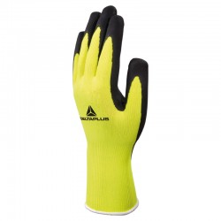 Rękawice lateksowe Delta plus -  APOLLON VV733  żółty fluorescencyjny